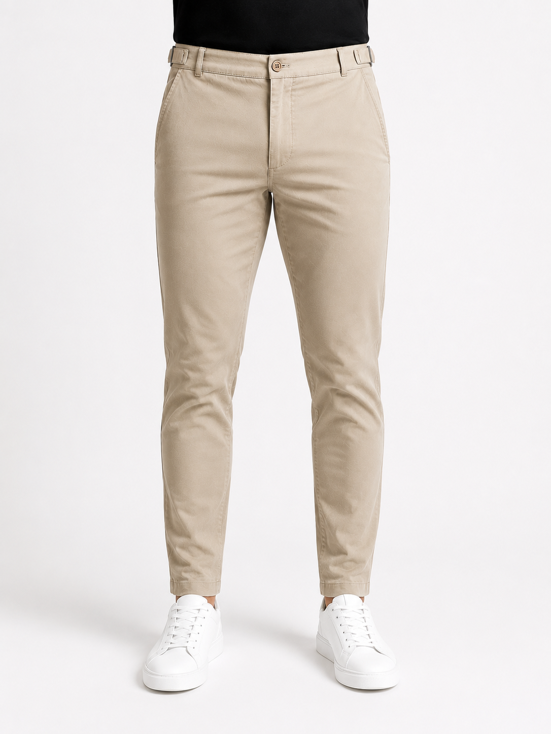Leonard - Pantalones elegantes de corte ajustado