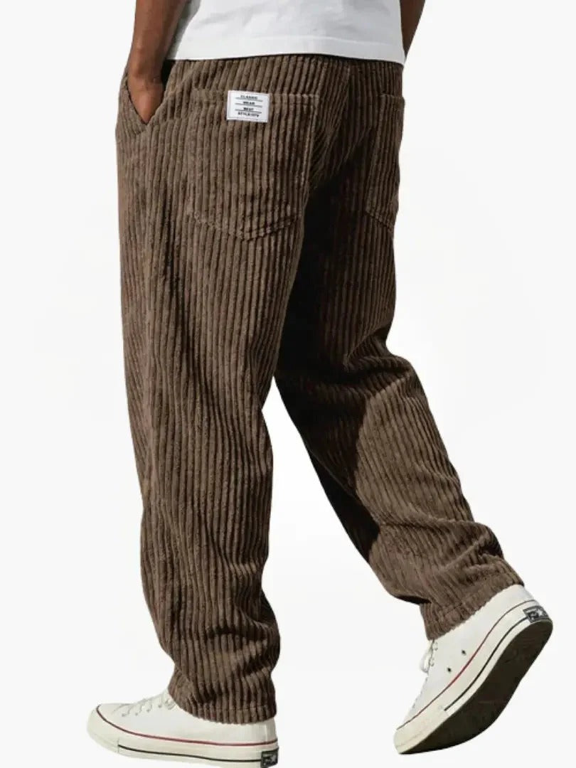 Angelo - Pantalones de pana para hombre