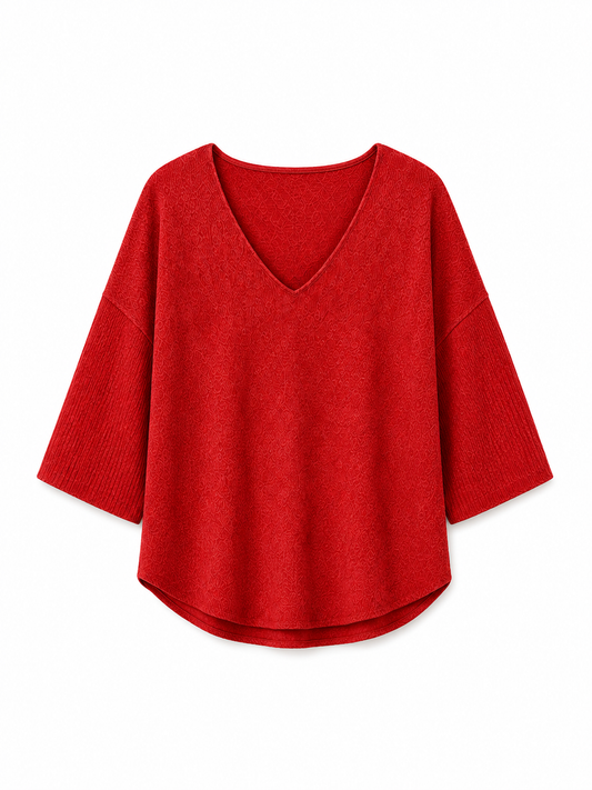 Marianne - Blusa atemporal de escote