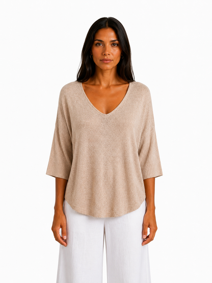 Marianne - Blusa atemporal de escote