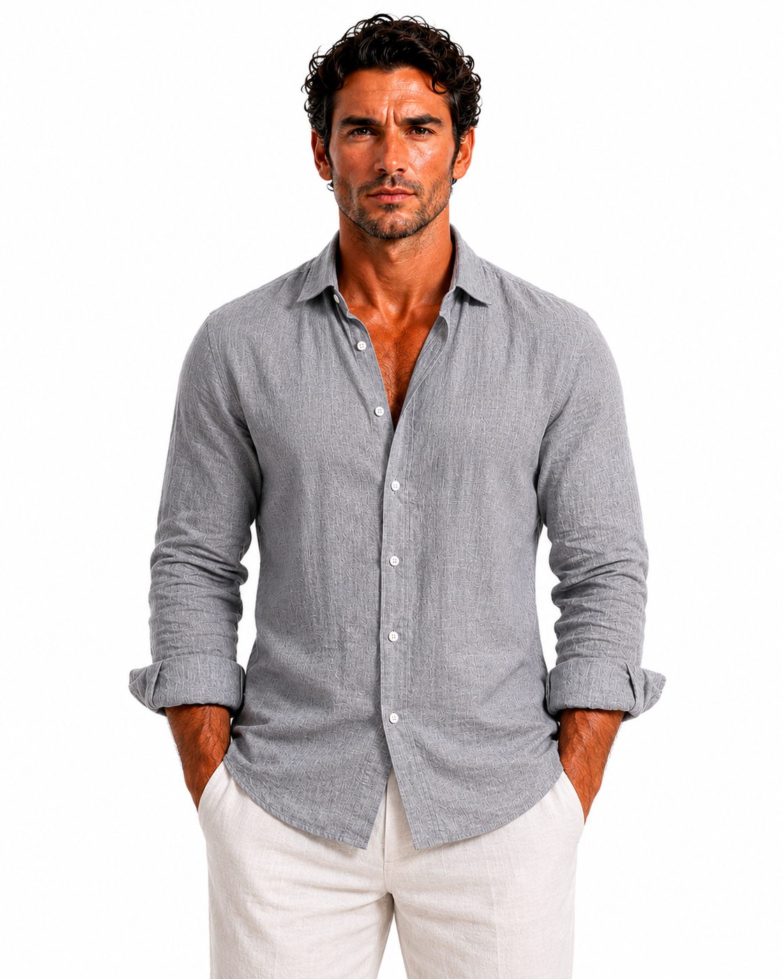 Cayetano - Camisa de Verano Premium