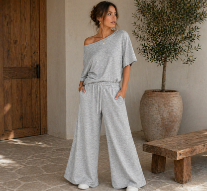 Camila - Conjunto Lounge de Corte Fluido