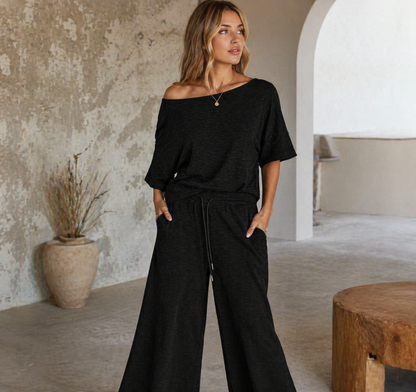 Camila - Conjunto Lounge de Corte Fluido