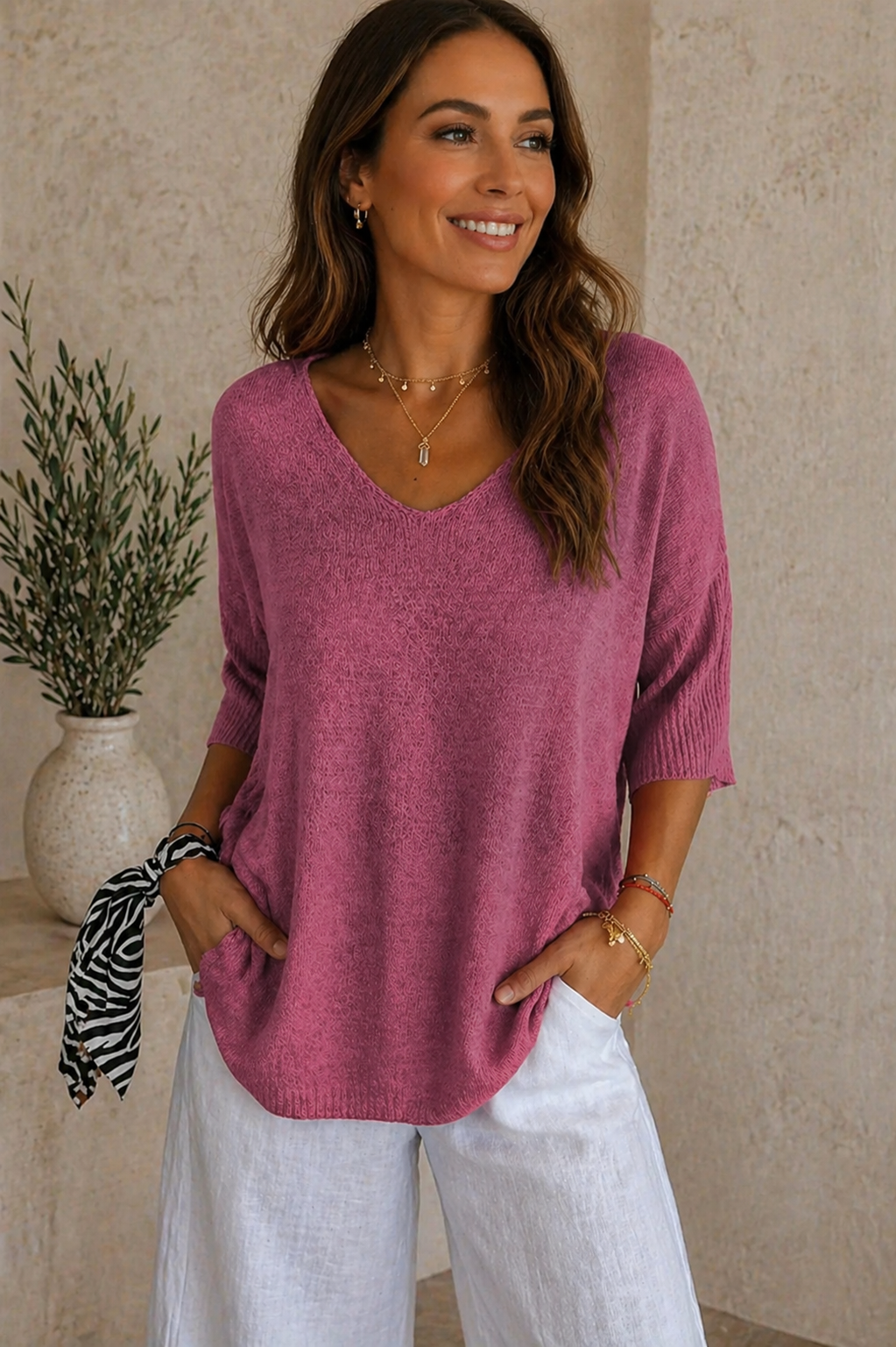 Marianne - Blusa atemporal de escote