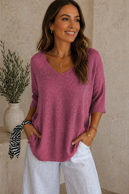 Marianne - Blusa atemporal de escote