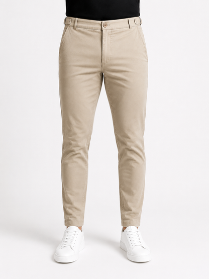 Leonard - Pantalones elegantes de corte ajustado