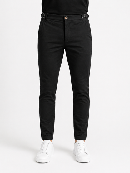 Leonard - Pantalones elegantes de corte ajustado