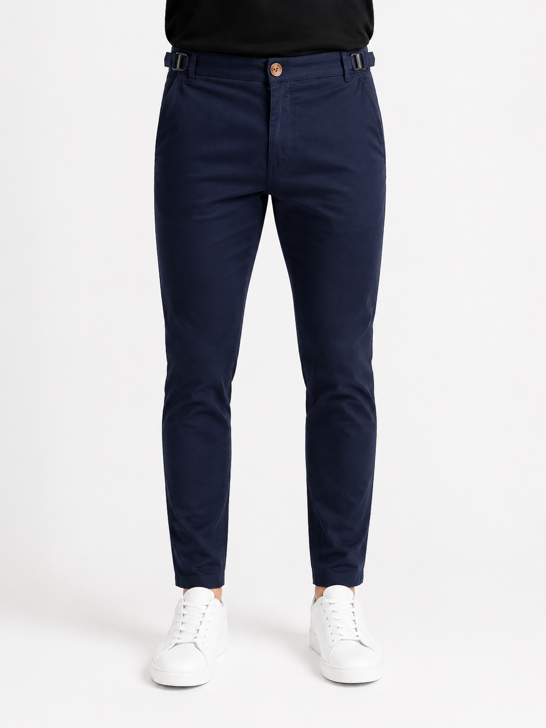 Leonard - Pantalones elegantes de corte ajustado