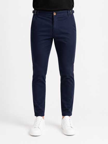 Leonard - Pantalones elegantes de corte ajustado