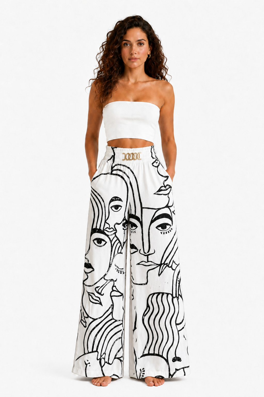 Valeria - Pantalón Palazzo Elegante