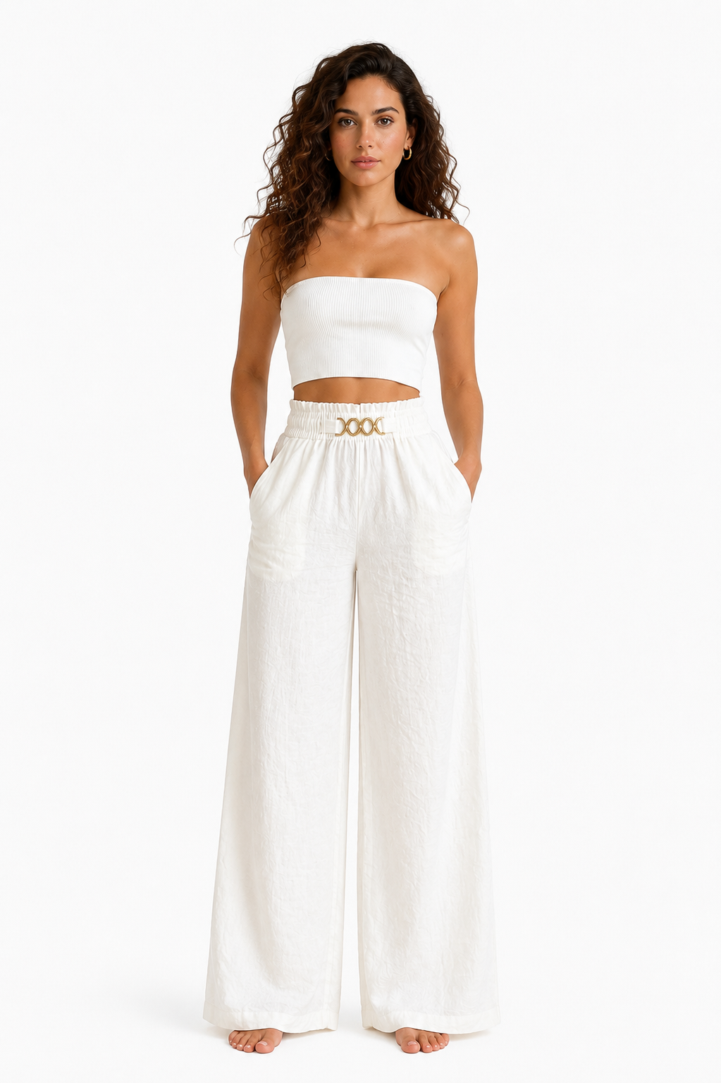 Valeria - Pantalón Palazzo Elegante