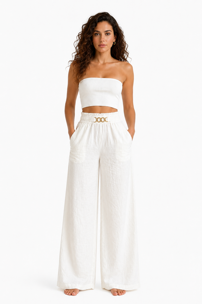 Valeria - Pantalón Palazzo Elegante