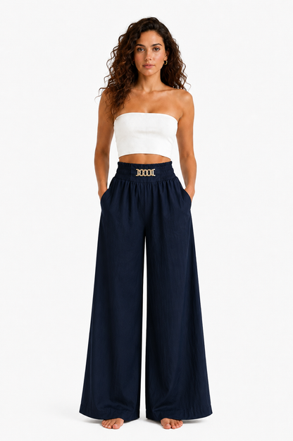 Valeria - Pantalón Palazzo Elegante